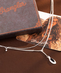 Wrangler Women's Stacked Charm Necklaces