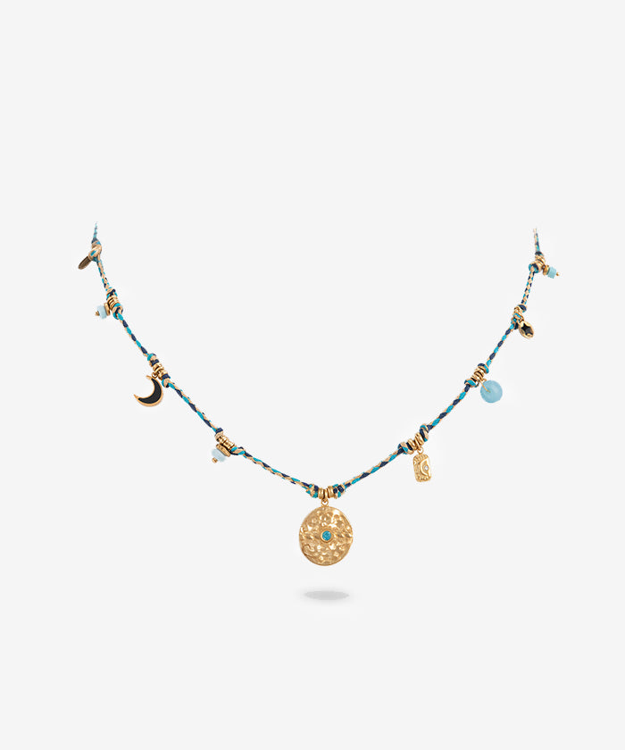 Wrangler Western Rope Charm Necklace