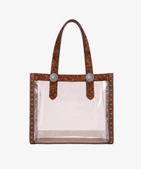 Montana West Western Clear Tote Bag (Preorder)
