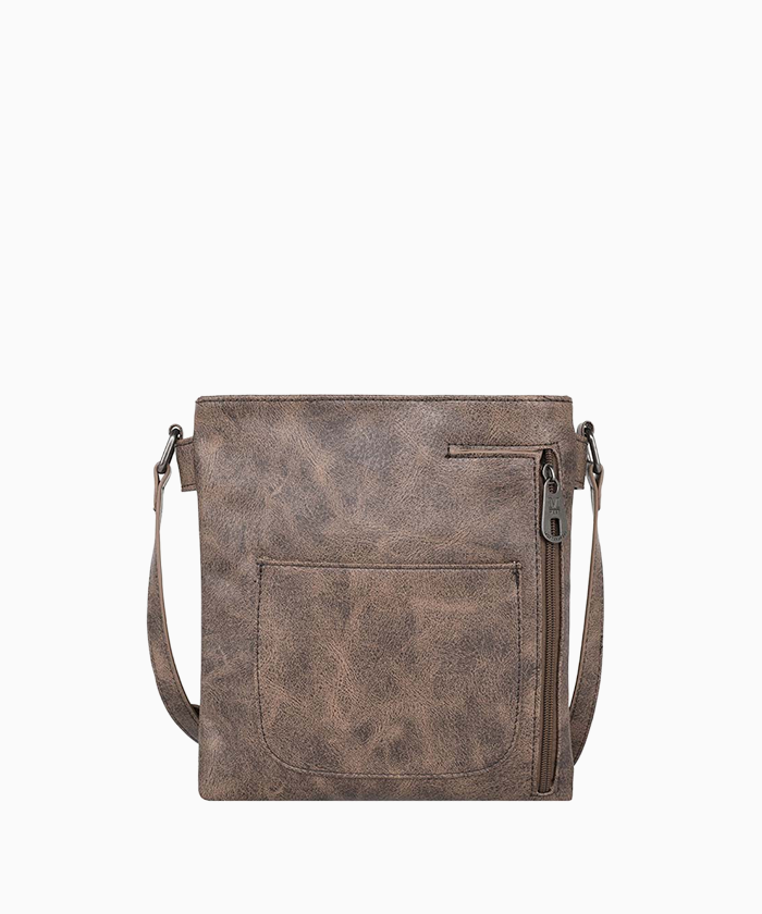 Montana West Whipstitch Studs Concealed Carry Crossbody - Montana West World