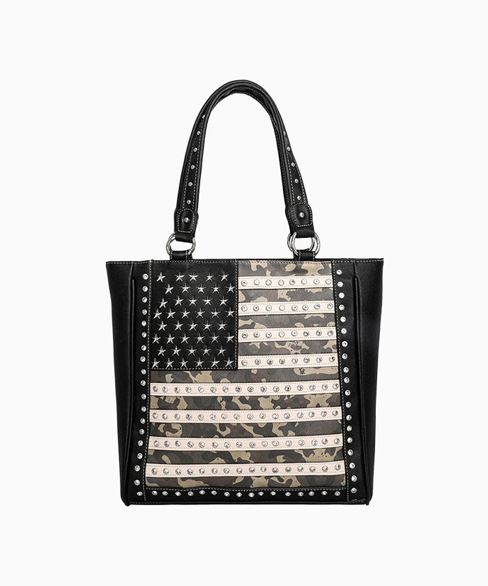 Montana West Women's Oversized American Pride Concealed Carry Tote Bag - Montana West World