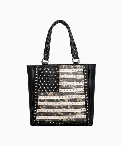 Montana West Women's Oversized American Pride Concealed Carry Tote Bag - Montana West World