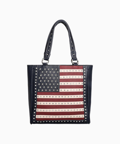 Montana West Women's Oversized American Pride Concealed Carry Tote Bag - Montana West World