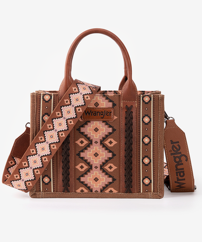 Wrangler Southwestern Crossbody Tote Bag - Montana West World