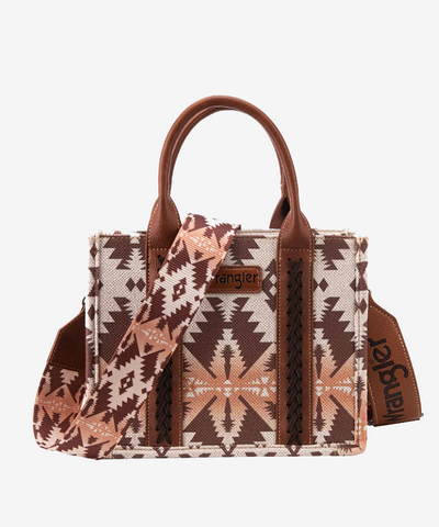 Wrangler Southwestern Crossbody Tote Bag - Montana West World