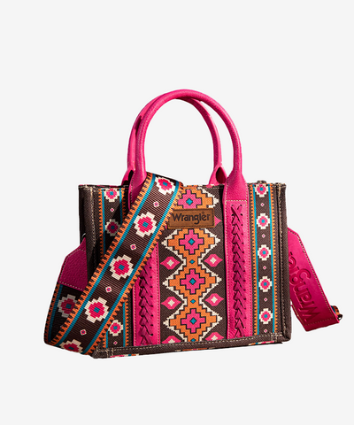 Wrangler Southwestern Crossbody Tote Bag - Montana West World