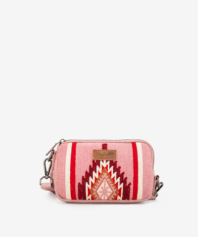 Wrangler Aztec Knitted Wristlet Hotpink