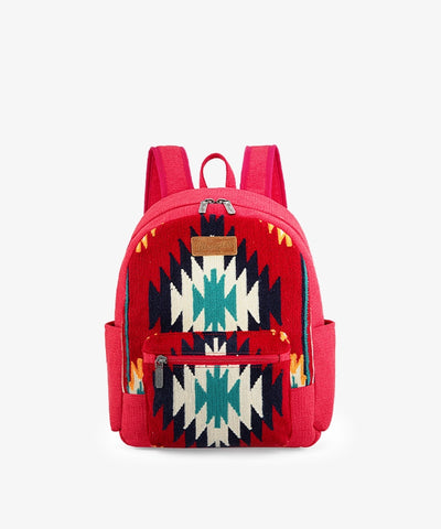 Wrangler_Aztec_Navajo_Print_Concealed_Carry_Backpack_Red