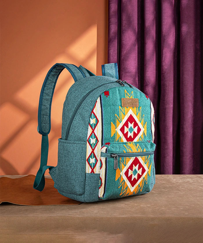 Wrangler_Aztec_Navajo_Print_Concealed_Carry_Backpack_Turquoise