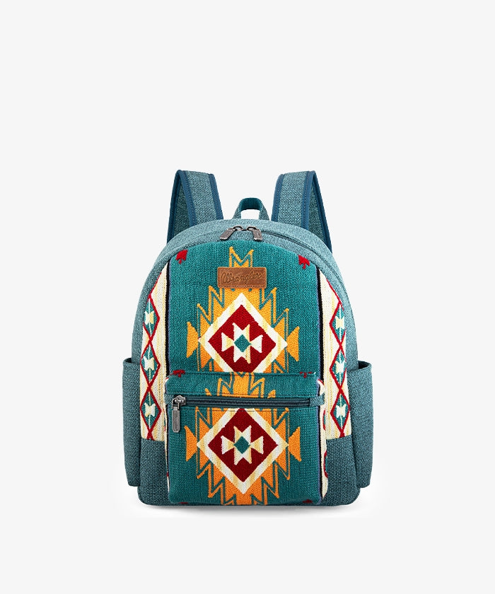 Wrangler_Aztec_Navajo_Print_Concealed_Carry_Backpack_Turquoise