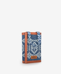 Wrangler Aztec Print Bi-fold Phone Case Jean