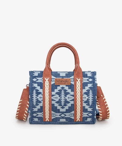 Wrangler Aztec Print Tote Bag Jean