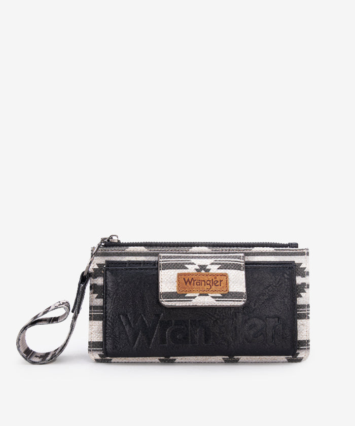 Wrangler_Aztec_Print_Wristlet_Black