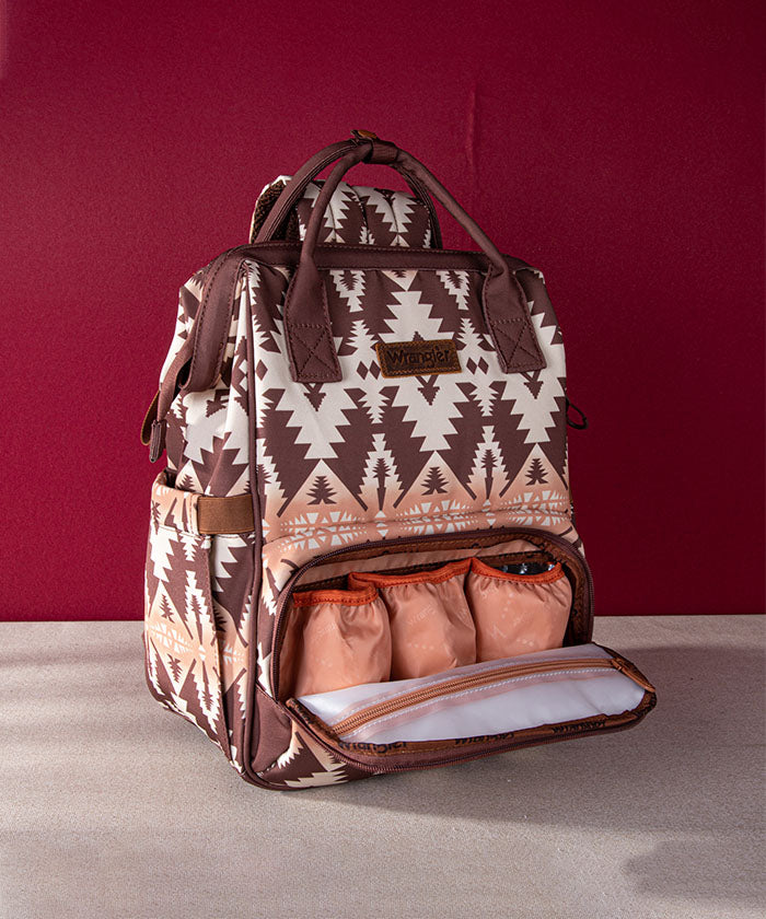 kelty aztec-style top zip backpack diaper bag Wrangler Aztec Southwestern Print Diaper Bag