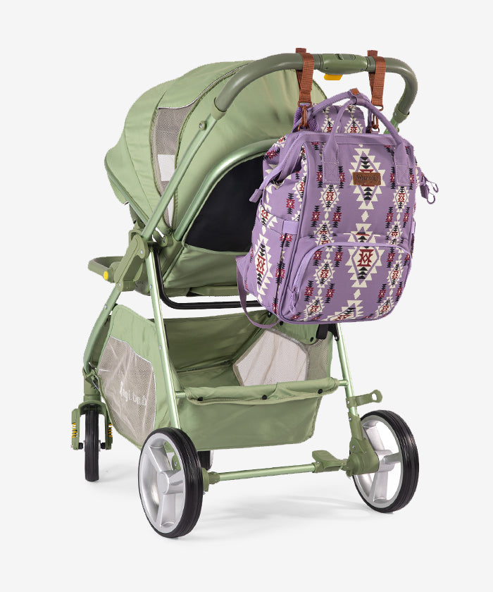 southwest-branded reusable car seat/stroller bag Wrangler Aztec Southwestern Print Diaper Bag