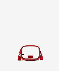 Wrangler Clear Crossbody Stadium Bag Red