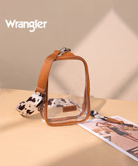 Wrangler Clear Sling Bag Cow-Brown