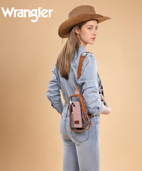 Wrangler Clear Sling Bag Cow-Brown
