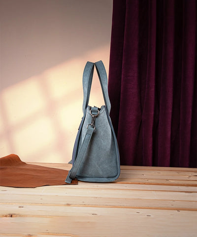 Wrangler Color Block Western Tote Bag Navy