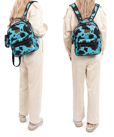 Wrangler Cow Print Backpack