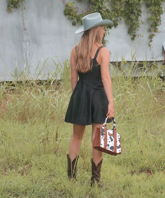 Cow Print Purse