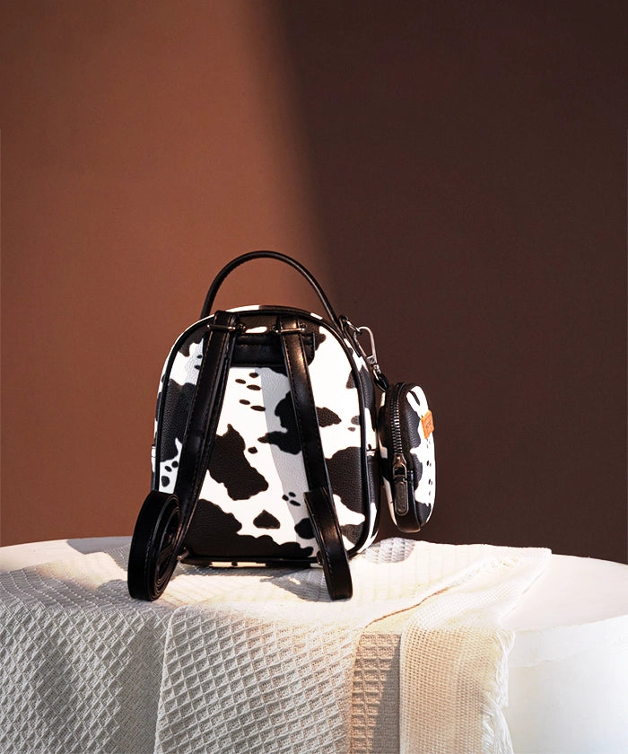 Wrangler_Cow_print_Backpack_Black