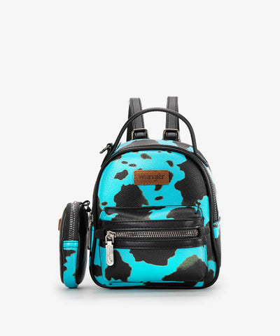 Wrangler Cow Print Mini Backpack