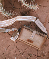 Wrangler Crossbody Bags for Women – Durable & Stylish with Dual Zipper