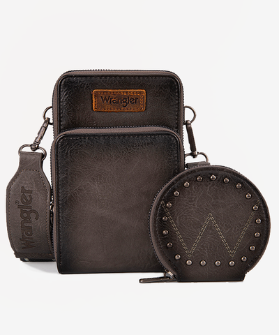 Wrangler Crossbody Cell Phone Purse with Coin Purse Montana West World