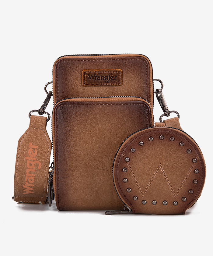 Wrangler Crossbody Cell Phone Purse with Coin Purse Montana West World