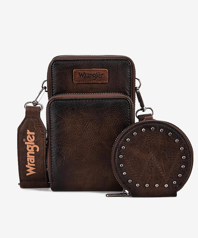 Wrangler Crossbody Cell Phone Purse with Coin Purse - Montana West World