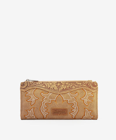 Wrangler_Embroidered_Boot_Scroll_Wallet_Khaki