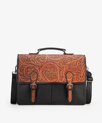 バッグ big leather messenger bag Amazon.com: 15.6 Inch Handmade Messenger Bag for Men, Office