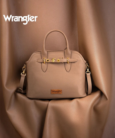 Wrangler Leather Tote Bag Camo