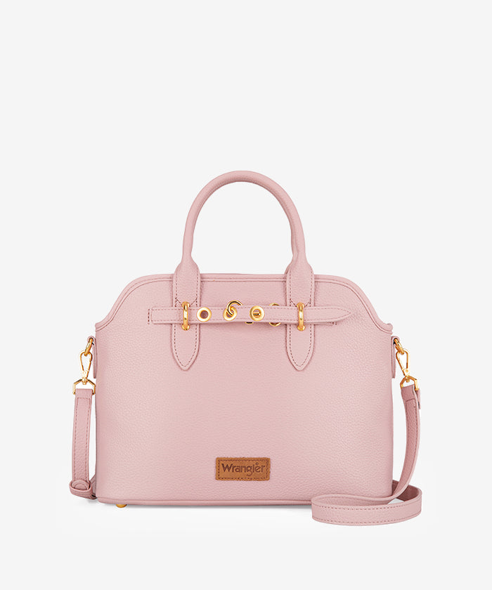 Wrangler Leather Tote Bag Pink
