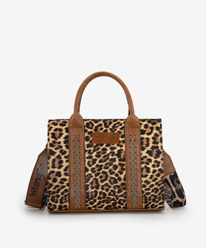 Wrangler Leopard Printed Tote Bag
