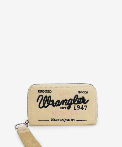 Wrangler_Letters_Embroidered_Canvas_Wristlet_Tan