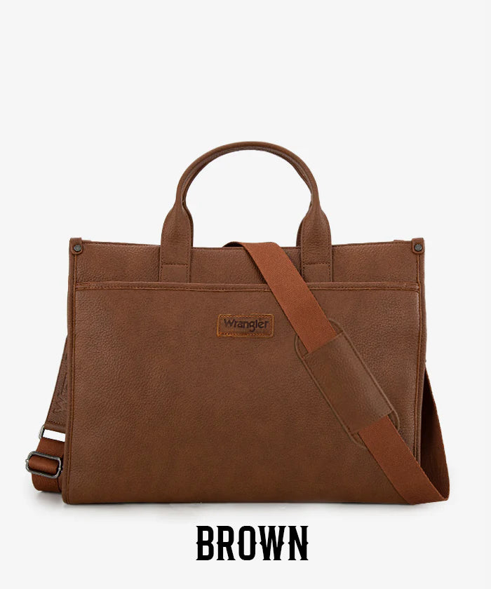 thumbnail image 2 of Western Leather Laptop Bag For Women - Boho Tassel Design With Multiple Compartments 2 of 9