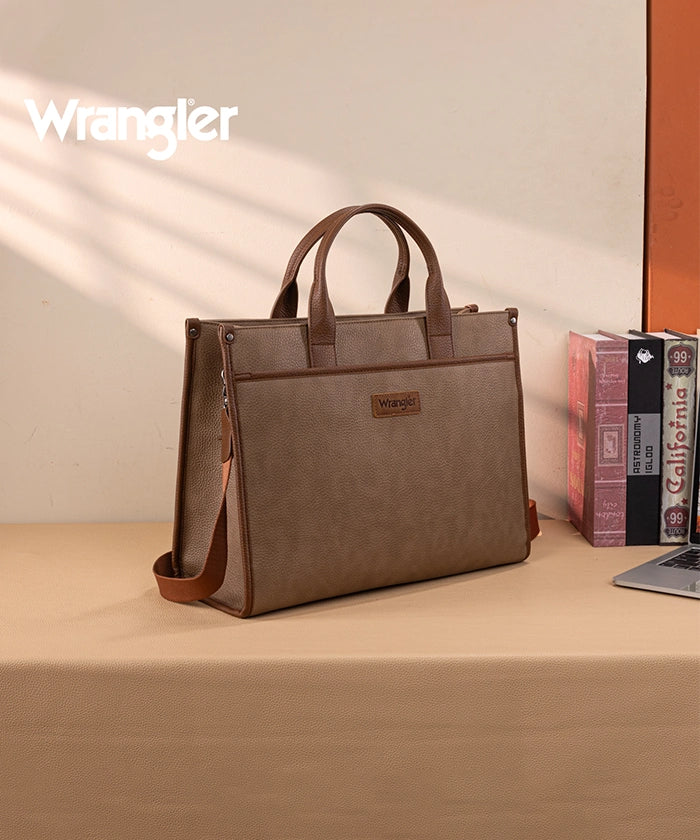 backpack purses with laptop compartment Wrangler Large Laptop TOTE Bag