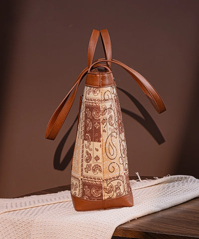 Wrangler_Paisley_Carry_Tote_Bag_Brown