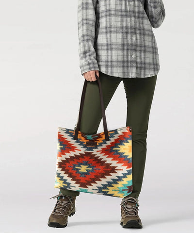 Wrangler Southwestern Canvas Tote Bag - Montana West World