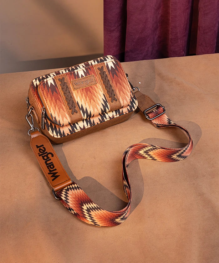 Wrangler_Southwestern_Pattern_Dual_Sided_Print_Crossbody_Purse_Brown