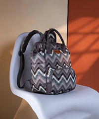 Wrangler Southwestern Print Diaper Backpack Black
