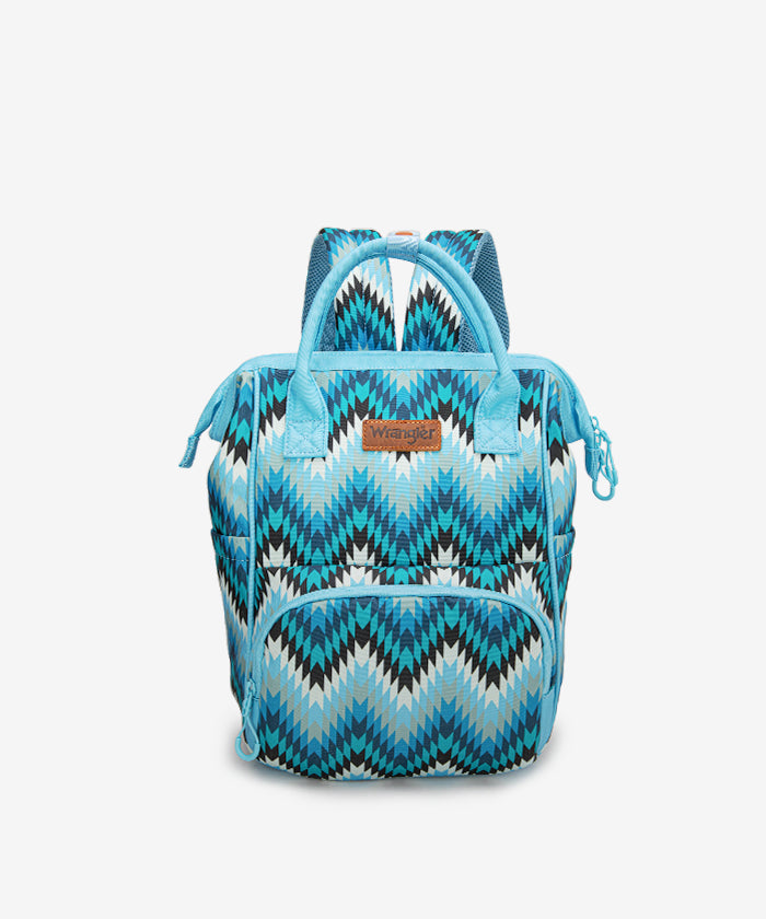 Wrangler Southwestern Print Diaper Backpack Jean