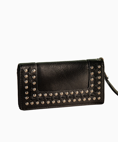 Wrangler Studded Collection Wallet - Montana West World