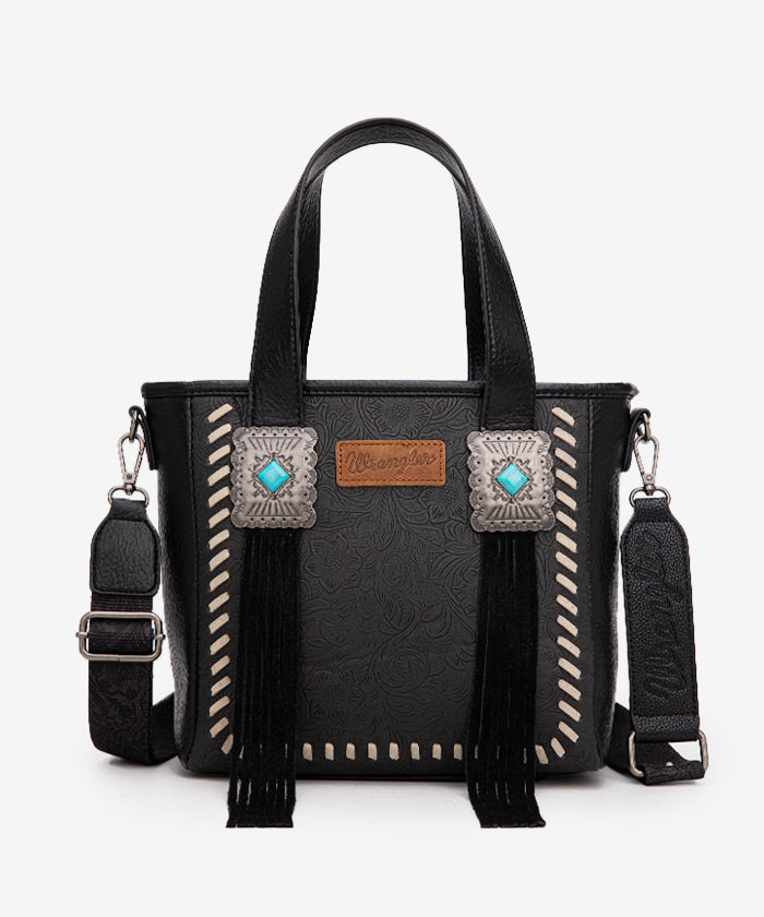 Wrangler_Tooled_Fringe_Concealed_Carry_Purse_Black