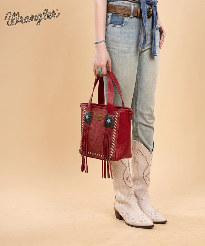 Wrangler_Tooled_Fringe_Concealed_Carry_Purse_Burgundy