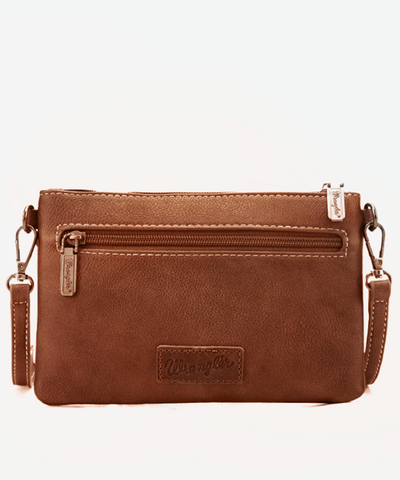 Wrangler Vintage Plain Crossbody Clutch - Montana West World