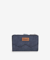 Wrangler W-Shaped Stitching Wallet Navy
