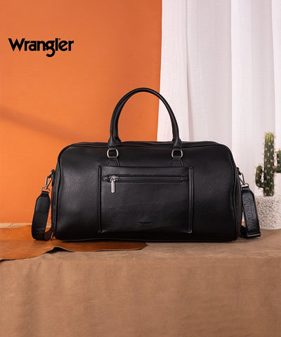 Wrangler Whipstitch Duffle Bag Black